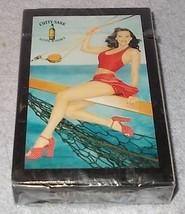 Vintage Cutty Sark Scotch Pin Up Girl Playing Cards Complete Sealed - £11.17 GBP