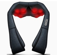 MoCuishle Back Shoulder and Neck Massager with Heat and Deep Tissue Kneading - £23.80 GBP