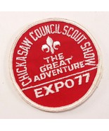 RED 1977 Expo Great Adventure Chickasaw Council Boy Scouts of America BS... - $13.29 CAD