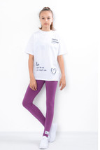 Girls’ Leggings – Stretchy Fullcra Fabric &amp; Printed Design, Any season, ... - $256.37 MXN+