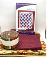 Cozy Quilt Designs All Stars Throw Quilt Kit NEW - $105.44