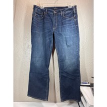Silver Jeans Zac Dark Wash Jeans Denim Pants Vintage Y2K Blue Navy 38x30 - $652.93 MXN