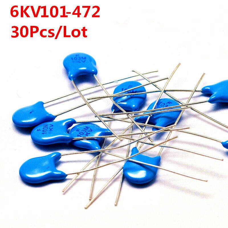 20Pcs 6KV 102 103 221 222 332 471 472 681 101 High-Voltage Ceramic Capac... - $2.49+