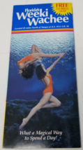 Weeki Wachi 1982 Brochure Silver Springs Buccaneer Bay Florida Foldout M... - £9.64 GBP