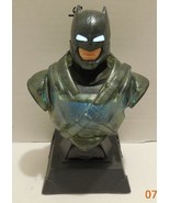 Batman vs Superman Dawn of Justice Armored BATMAN Lamp Mini Bust Petron GUC - $34.95