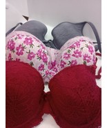 Women&#39;s Bra Lot 34C Padded/Non Padded  Underwire - $243.88 MXN
