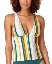 Ann Cole Studio Plunge Tankini Top, Size Large - £20.65 GBP