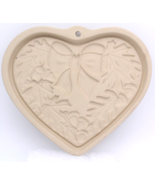 Pampered Chef Cookie Mold Autumn Wreath Heart Season Series Limited Edit... - $6.67