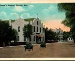 St Joseph Hospital Street View Cars Phoenix Arizona AZ UNP 1920s WB Post... - £11.86 GBP