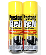 (2 Ct) Prestone Belt Dressing Eliminates Squeaks &amp; Chatter Safe For All ... - £17.36 GBP