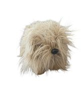 Ty Cream Shaggy Plush Dog - $19.64