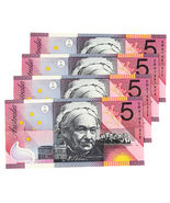 2001 Australie Federation Billets Séquentiel Série plein De 4pcs - $162.86 CAD