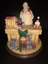 ROCKWELL Heirloom Collection SANTA&#39;S WORKSHOP COLLECTORS EDITION 5.5x5.5... - $12.99