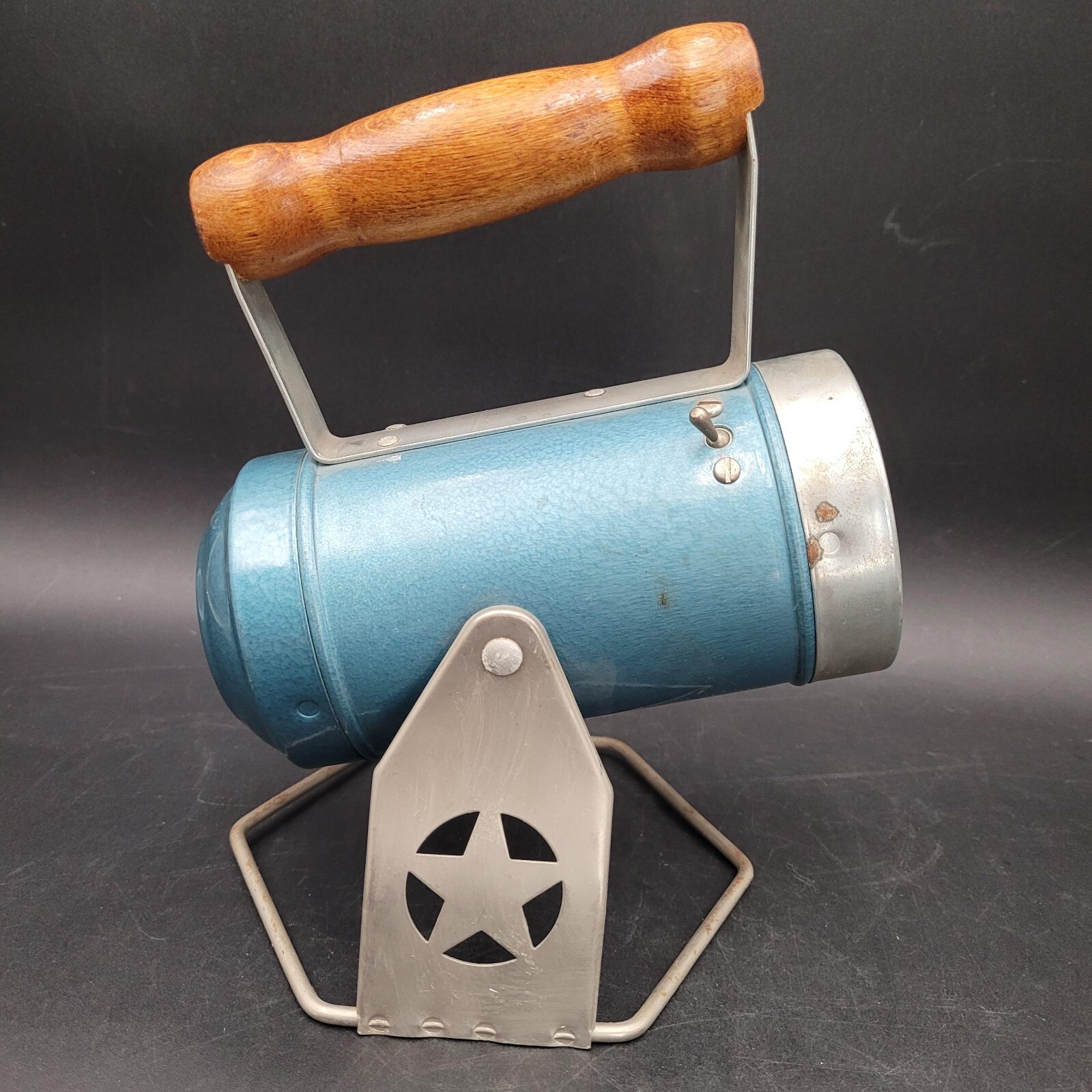 Star Headlight &amp; Lantern Co Railroad Lantern Vintage Aluminum Signal Col... - $24.74