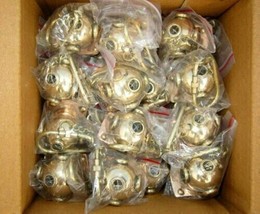 Lot of 50 PCs Handmade Brass Polish Plated Diving Divers Helmet Key Chain-Ring - £103.91 GBP