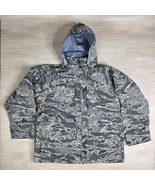 US AF Tiger Stripe Parka All-Purpose Environmental Waterproof Size Large... - €60,08 EUR