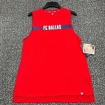 FC Dallas Shirt Women Medium Fanatics Sleeveless Crew Neck New M - $21.74