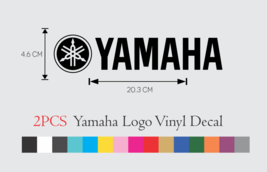 2 PCS Yamaha Logo Vinyl Decal Sticker 8 Inch Set - £9.73 GBP+