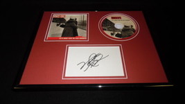 Vince Gill Signed Framed Let&#39;s Make Sure We Kiss Goodbye CD &amp; Photo Display - £69.78 GBP