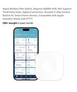 Wireless Mini Switch, Requires  HUB, Not Support Third Party Hubs, Zigbee - $19.68