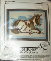 Creative Stitchery Pony #2103 5&quot; x 7&quot; NEW - £7.03 GBP