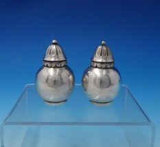 Viking #6 by Georg Jensen Sterling Silver Salt Pepper Shaker Set #581 (#... - £766.77 GBP