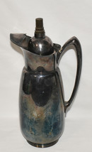 Antique WALLACE Silverplate Water Ice Tea Pitcher with Ice Lip &amp; Lid 12&quot;... - $1,385.67 MXN