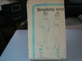 Simplicity 8352 Misses Pants, Top &amp; Skirt Pattern - Size 12 Bust - £6.31 GBP