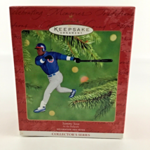Hallmark Keepsake Christmas Ornament At The Ballpark Sammy Sosa MLB Baseball New - £17.09 GBP