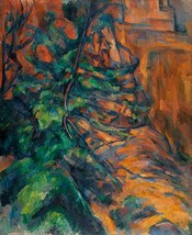 12612.Room Wall Poster.Interior art design.Paul Cezanne painting.Tree Branches - £12.73 GBP+