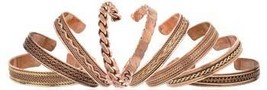 Copper Magnetic bracelet (varied) - £15.84 GBP