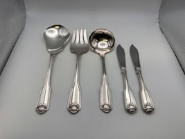 Oneida Community Silverplate SILVER SHELL 5 Piece Server Lot - €34,44 EUR