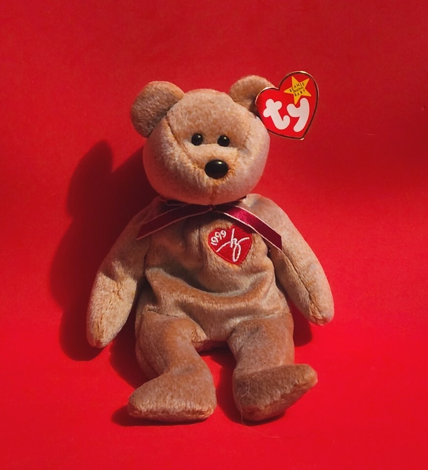 Ty 1999 Signature Bear Beanie Baby With Tag RETIRED - £5.36 GBP