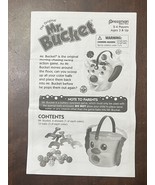 Mr. Bucket 2017 Game Replacement Parts: Game Instructions Booklet Free S... - $5.93 CAD