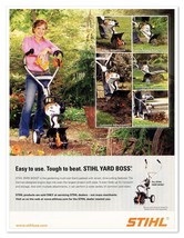 Stihl Yard Boss Gardening Multi-Tool Tough to Beat 2007 Print Magazine Ad - $9.70
