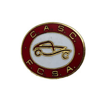 CASC Canadian Automobile Sports Club Canada Auto Lapel Hat Pin Pinback - $11.95
