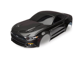 Traxxas Ford Mustang Black Painted Body 4-Tec 8312X - £85.73 GBP