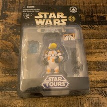 Disney Parks Exclusive Star Wars Star Tours Donald Duck as Commander Cody Figure - £63.93 GBP