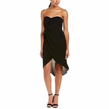 ASTR black strapless dress tulip hem size Small NWT - £30.00 GBP