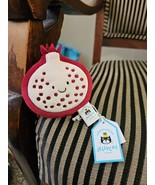 Jellycat FABULOUS FRUIT POMEGRANATE RETIRED RARE Soft Plush Toy Food NWT - $74.20