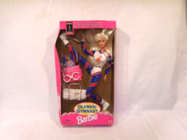 1996 Olympic Gymnast Blonde Barbie Doll Atlanta Olympic Games - New in Box - £8.58 GBP
