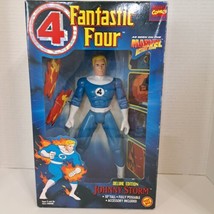 Marvel Fantastic Four Deluxe Edition JOHNNY STORM 10&quot; Tall Figure Toy Biz 1995 - £11.64 GBP