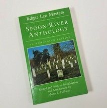 Spoon River Anthology Edgar Lee Masters Central IL Chicago Renaissance Poet - £4.72 GBP