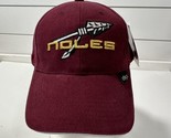 FSU Noles Hat Embroidered Florida State Maroon Snapback Cap New NWT - £23.45 GBP