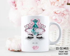 Mermaid Mug, Fantasy Gift, Mermaid Face Mug, Student Gift, Teacher Gift,... - £15.98 GBP