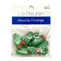 Favorite Findings Shaped Buttons (Cactus) - £6.26 GBP