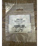 Briggs And Stratton Part 690700 Phillips Screw - $16.02 CAD