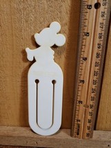 Vintage Disney Mickey Mouse Paper Clip Hard Plastic Disneyana - $18.21