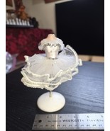 Fete 1:12 Dress Form White Ballet Dress Miniature Dollhouses Sequence Ne... - $63.08 CAD