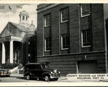 County Building and Court House Wellsburg WV Unused Silvercraft Postcard - $11.83